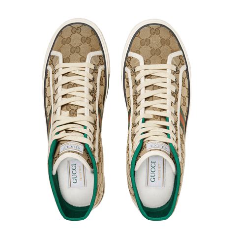 gucci tennis shoe with flap|gucci tennis shoes men's.